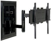 Universal In-Wall Articulating Arm Mount (for 32-60" Flatscreens, Black)