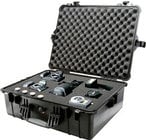 Pelican Cases 1600 Protector Case 24.5"x16.5"x8" Protector Case with Pick N Pluk Foam, Black