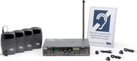 3-Channel 72 MHz Assitive Listening Package with 4 Receivers