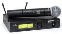 ULX-S Series Single-Channel Wireless Mic System with Beta 58A Handheld, G3 Band (470-506MHz)