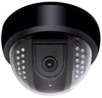 Black Plastic Dome, IR LEDs