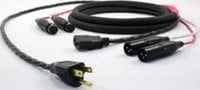 25' Combo Cable with Dual XLR M/F and Edison to IEC
