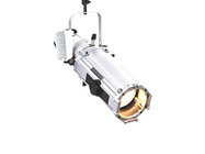 750W Ellipsoidal with 25 to 50 Degree Zoom Lens and Stage Pin Connector, White