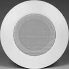 Lowell CN-4M  4" Speaker Grille, Torsion Mount, Steel, 8.56" DIA, White