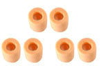 Replacement Foam Sleeves for E2 and SCL2 Earphones, 50 Pair, Small, Orange