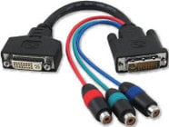 DVI To DVI & Component Adapter