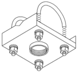 Peerless ACC557-PEERLESS AC557 Truss Ceiling Adapter