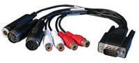 Unbalanced Analog Breakout Cable for HDSP 9632, HDSPe 9632