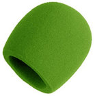 Green Foam Windscreen for Larger Ball-Type Microphones