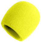 Foam Windscreen for Any Ball-Type Mic, Yellow