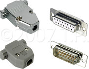 Metal Hood for 15p D-Sub Connector