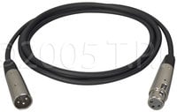 XLR Male-XLR Female Cable 10ft
