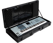 Hardshell Molded 76-Key Keyboard Case with Wheels