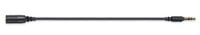 3 ft Headphone Extension Cable in Black