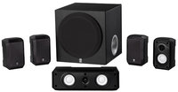 5.1-Channel Speaker System in Black