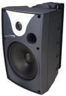 Outdoor Speaker 5.25" with Transformer, Pair, Black