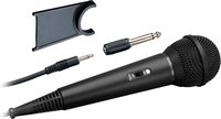 Dynamic Cardioid Mic with On/Off Switch, 1/8" Connector with 1/4" Adapter