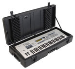 Hardshell 61-Key Keyboard Case with Wheels