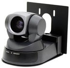Thin Profile Wall Mount Bracket in Black, for EVI-D100
