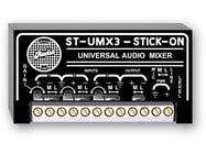 RDL ST-UMX3 3x1 Mic or Line Universal Audio Mixer