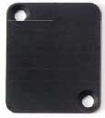 EH Series Cover Plate, Black