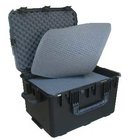 Molded 23"x17"x14" Case with Cubed Foam & Wheels