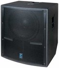 18" Powered Subwoofer, 1500 Watts, Black Carpeted