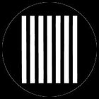 "Bars" Steel Gobo