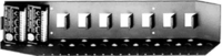 Stick-On Mounting Rack for 10 Units