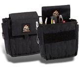 Small, 7" x 7" Black AC Pouch