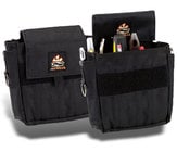 Setwear SW-05-509 Small, 7" x 7" Black AC Pouch