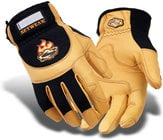 Medium Tan Pro Leather Gloves