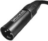 Mic Cable XLRM-XLRF 2ft