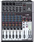 12-Channel 2-Bus Analog Mixer with USB Interface