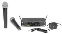 Concert 277 Dual UHF Handheld Wireless System, N3 & N4