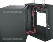 Middle Atlantic EWR-10-17SD 10SP Wall Mount Rack with Solid Door at 17" Depth