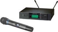 Wireless UHF Handheld Microphone System with ATW-T371b Handheld Cardioid Condenser Microphone/Transmitter, Frequency-Agile, True Diversity, TV25-30