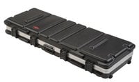 Hardshell ATA 76-Key Keyboard Flight Case with Wheels