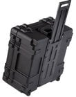 Roto Mil-Std Waterproof Case, 22 x 22 x 12, Cubed Foam, Wheels