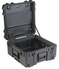 Roto Mil-Std Waterproof Case, 22 x 22 x 12, Empty, Wheels