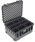 Mil-Std Waterproof Case 10" Deep (w/ dividers, wheels and pull handle)