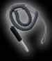 Coiled extended cord with 1/4" connector