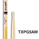 Hickory 5A "Pro-Grip" Wood Tip Drum Sticks (PAIR)