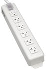 Surge Suppressor, 6 out, 15 ft, 20 Amp