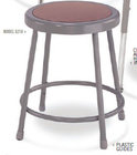 Stool, 18" with Hardboard Seat