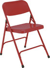 Steel Folding Chair (Red)