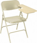 Folding Chair with Left Tab Arm, Oak/Bge