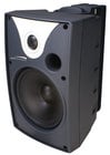 6.5" AWX Series Indoor/Outdoor Speakers, Black, Pair