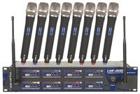 UHF Wireless Mic System, 8 Channel