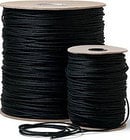 600' Roll of Black Unwaxed Tie Line